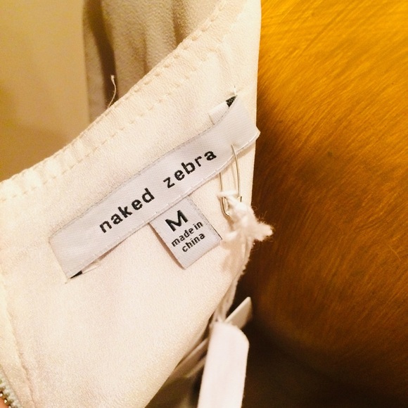 NAKED ZEBRA - Tan Tunic - M - Picture 7 of 8